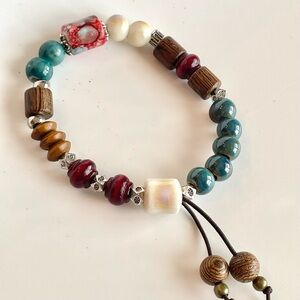 Handcrafted Multicolor Beaded Bracelet